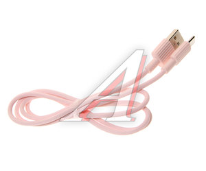 Кабель USB Type C 1м розовый XO NB156 Pink