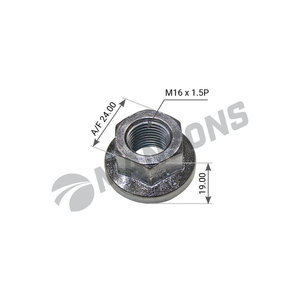 Гайка М16х1.5х19 SCHMITZ пальца амортизатора,колеса MANSONS 100.082, 100082, 1086696