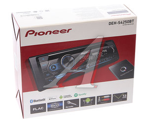 Магнитола автомобильная 1DIN PIONEER DEH-S4250BT