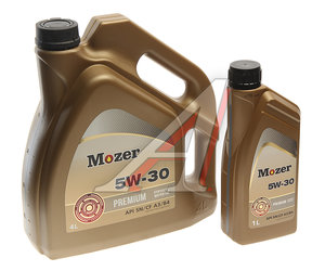 Масло моторное Premium SN/CF 5W30 синт.4+1л MOZER 4636304/939, MOZER SAE5W30