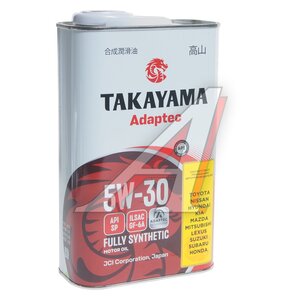 Масло моторное Adaptec SP/GF-6A 5W30 синт.1л TAKAYAMA 6056130, TAKAYAMA SAE5W30