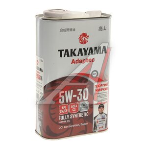 Масло моторное Adaptec C3 5W30 синт.1л TAKAYAMA 6056084, TAKAYAMA SAE5W30