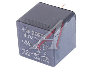 Реле MERCEDES (12V,30A) BOSCH 0332209152, A0025427419/A0045453805