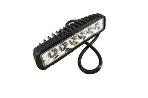 Фара рабочего света 155х70х40мм E-18W 6LED (рассеянный свет) AVTOELECTRICA AE18RT-6LED-DRL-PC АЕ, AE18RT-6LED-DRL-PC