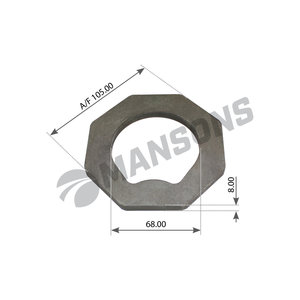 Шайба SCANIA ступицы стопорная MANSONS 100.577, 100577, 1365594