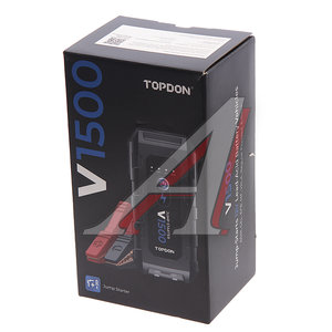 Устройство пусковое 12V 1500A 10000мА/ч (power bank) TOPDON V1500