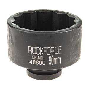 Головка торцевая 1" 90мм 12-ти гранная ударная L=98мм ROCKFORCE RF-48890