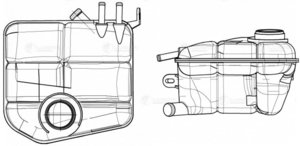 Бачок расширительный FORD Transit,Transit Connect LUZAR LET1013, 4967753