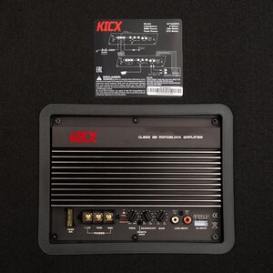 Сабвуфер корпусной активный 12" (30см) 350Вт KICX GT305BPA