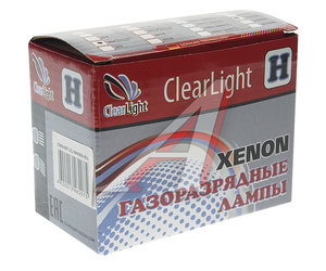 Лампа ксеноновая H4 5000K биксенон (2шт.) CLEARLIGHT LCL 0H4 B50-0LL