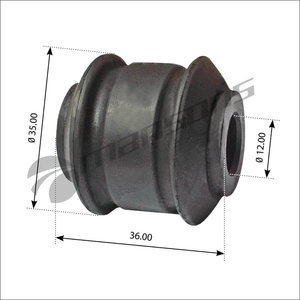 Втулка стабилизатора MERCEDES заднего (12x32.5x36) MANSONS 700.132, 700132, 6673200073