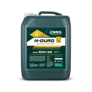 Масло дизельное N-Duro Power PLUS CI-4//E7/E4 10W40 синт.20л CNRG CNRG-169-0020, CNRG SAE10W40