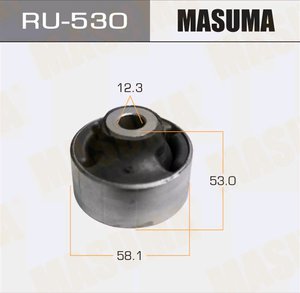 Сайлентблок NISSAN Qashqai (06-) рычага переднего задний MASUMA RU-530, 54570-BB00A