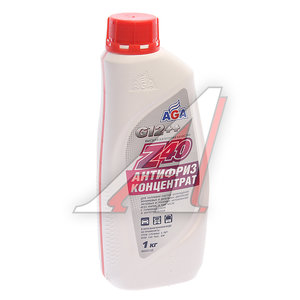 Антифриз красный концентрат 0.946л Antifreeze Z40 AGA AGA312Z