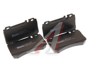 Колодки тормозные MERCEDES C (W202,W203,W209),E (W210) передние (4шт.) MANDO MBF015669, GDB1514, A0034206220/A003420622041