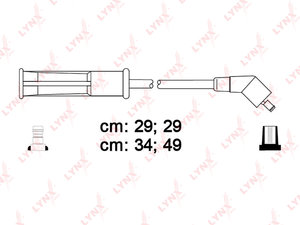 Провод высоковольтный ЛАДА Largus RENAULT Logan (04-) комплект LYNX SPE6320, ZEF1128, 224404252R/7700273826