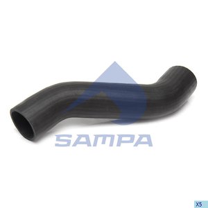 Патрубок SCANIA системы охлаждения ретардера SAMPA 043.106, 1876631