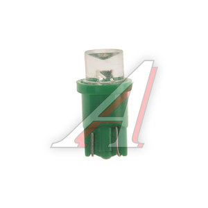 Лампа светодиодная 12V W5W T10 W2.1x9.5d Green MEGAPOWER 10312G, M-10312G, А12-5-2