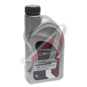 Масло моторное OMODA 5W40 API SN/CF ACEA A3/B4 синт.1л OE OMODA5W401, OMODA 5W40