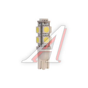 Лампа светодиодная 12V W5W T10 W2.1x9.5d 6000K 9 LED MEGAPOWER 10715W, M-10715W, А12-5-2