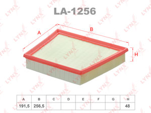 Фильтр воздушный LAND ROVER Range Rover Sport LYNX LA1256, LR092258
