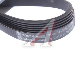 Ремень приводной поликлиновой 5PK1515 BOSCH 1987946057