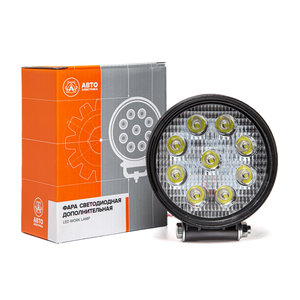 Фара рабочего света круглая 115х142x55мм 27W 9LED (направленный свет) AVTOELECTRICA AE27R-9LED-55HC АЕ, AE27R-9LED-55HC