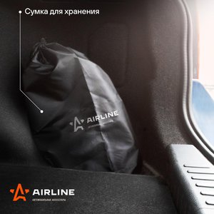 Пылесос автомобильный 12V 150W в прикуриватель (4 насадки) AIRLINE VCA-02