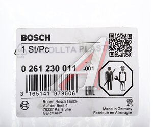 Датчик давления воздуха VW Caddy,Golf коллектора впускного BOSCH 0261230011, 030906051А