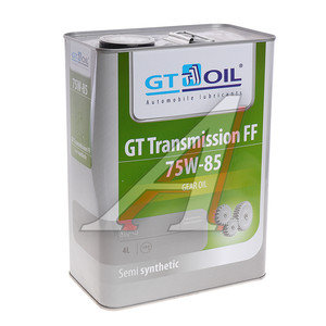 Масло трансмиссионное GT TRANSMISSION FF GL-4 75W85 4л GT OIL 8809059407806, GT OIL SAE 75W85