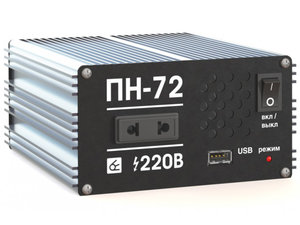 Преобразователь напряжения (инвертор) 12-220V 900Вт чистая синусоида ВЫМПЕЛ ПН-72