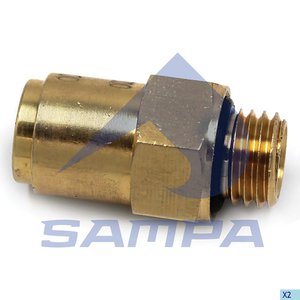 Фитинг SCANIA P,G,R,T series системы охлаждения (для прокачки) SAMPA 044.217, 1490086