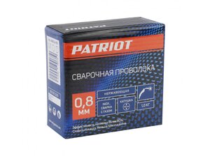 Проволока сварочная d=0.8мм 1.0кг из нержавеющей стали PATRIOT 605002225