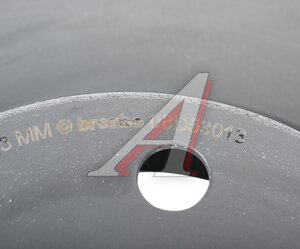 Диск тормозной MERCEDES C (W205) (13-) задний (1шт.) BREMBO 08.D530.13, DF4805, A0004230512