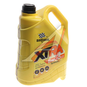 Масло моторное XTRA C3 5W30 синт.5л BARDAHL 34103, BARDAHL SAE5W30