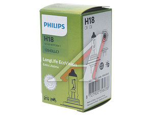 Лампа 12V H18 65W PY26d-1 PHILIPS P-12643LL