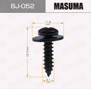 Саморез 4.2х16мм набор 10шт. MASUMA BJ-052