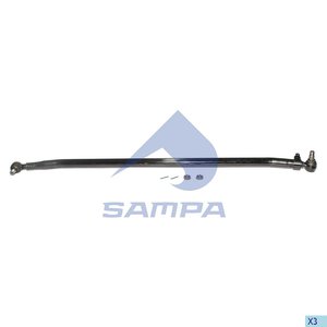 Тяга рулевая DAF поперечная L=1698 SAMPA 097.898-01, 1732973