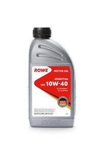 Масло моторное ESSENTIAL SL/CF/A3/B4 10W40 п/синт.1л ROWE 20259-177-2А, ROWE SAE10W40, SL/CF, A3/B4