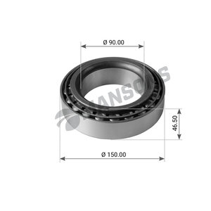 Подшипник ступицы BPW (90x150x45) MANSONS 300.014, 300014, 0264102300