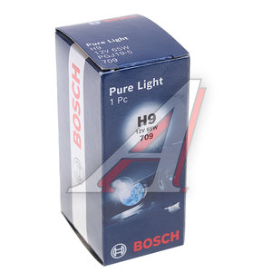 Лампа 12V H9 65W PGJ19-5 Pure Light BOSCH 1987302082