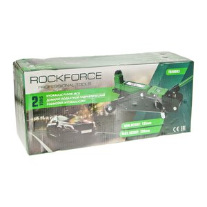 Домкрат подкатной 2т 135-390мм ROCKFORCE RF-TR20003