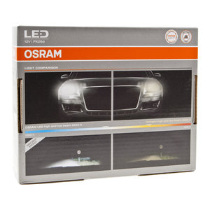 Лампа светодиодная 12V H7 PX26d +120% 6000K (2шт.) Led Cool White Ledriving SPK OSRAM 64210DWSPK, O-64210DWSPK