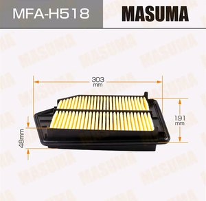 Фильтр воздушный HONDA Accord (13-) (2.4) MASUMA MFA-H518, 17220-5A2-A00