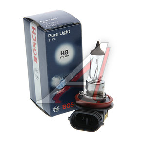 Лампа 12V H8 35W PGJ19 Pure Light BOSCH 1987302081