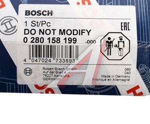 Форсунка FIAT ALFA ROMEO топливная BOSCH 0280158199