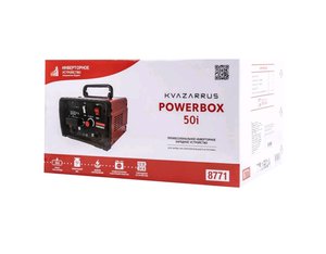 Устройство зарядное 12-24V 50А 20-500Ач 230V (автомат) KVAZARRUS PowerBox 50i, 8771