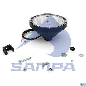 Фара противотуманная DAF VOLVO правая/левая SAMPA 052.307, 1F8006800-191/5.81222/052.307, 1299751