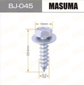 Саморез 6.3x29.4мм набор 10шт. MASUMA BJ-045