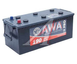 Аккумулятор AWA PRO 190А/ч 6СТ190(4)